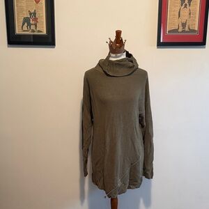 Bar III Khaki Cowl Neck Dress